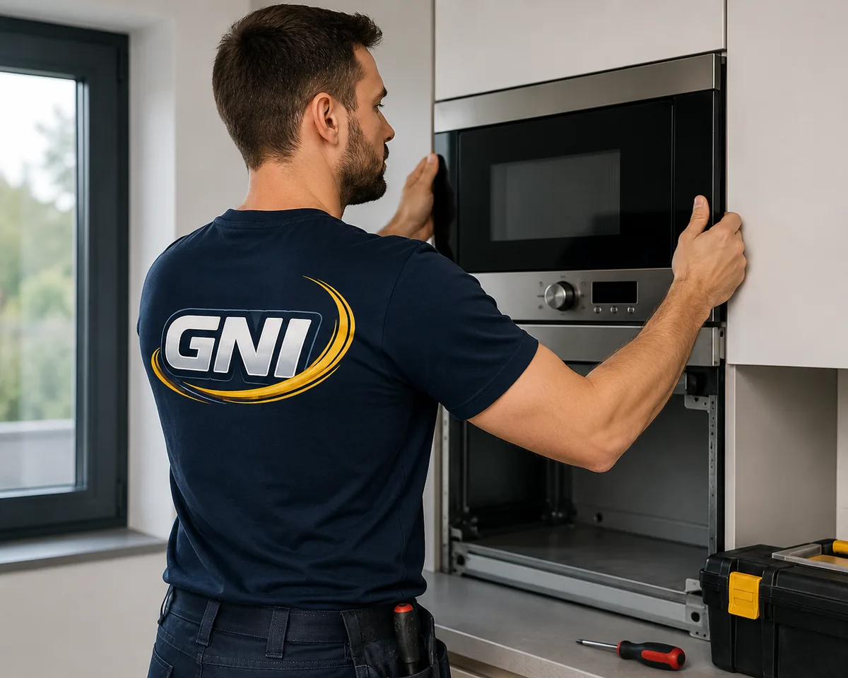 GNI appliance delivery and installation in Parma, OH